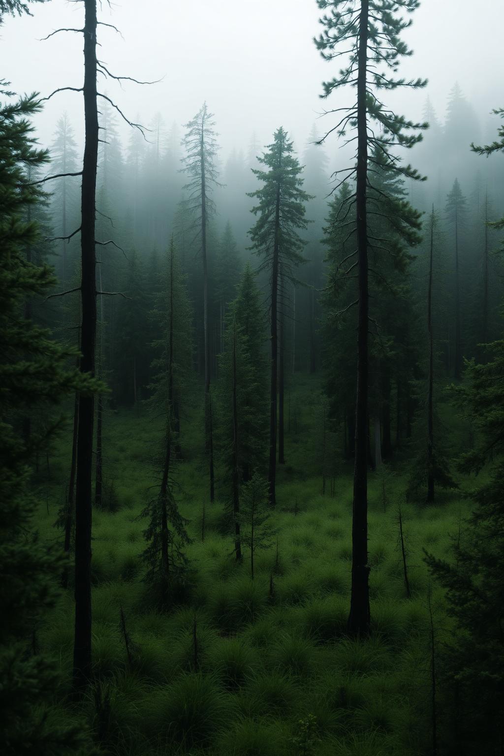 Green noise — Mid-range hush like wind through trees